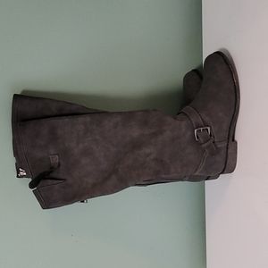Gray Women's tall boots